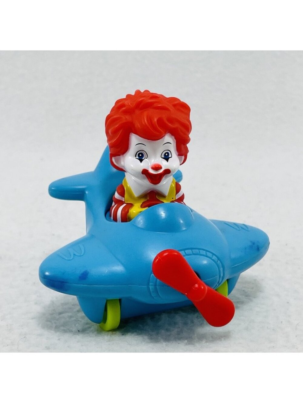 Ron Ronald McDonald Mascot Figure Toy Clown Plane Airplane 0romo Pilot Captain